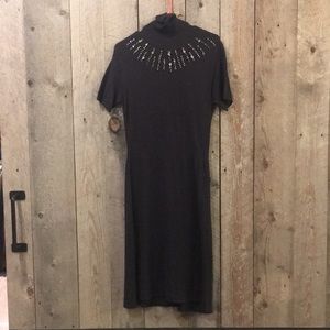 NWT Noppies beaded turtleneck sweater dress